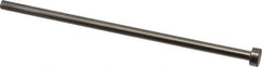 Gibraltar - 15/64" Pin Diam, 13/32" Head Diam x 3/16" Head Height, 6" OAL, Straight Ejector Pin - Steel, 5-13/16" Pin Length - Exact Tool & Supply