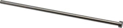 Gibraltar - 15/64" Pin Diam, 13/32" Head Diam x 3/16" Head Height, 8" OAL, Straight Ejector Pin - Steel, 7-13/16" Pin Length - Exact Tool & Supply