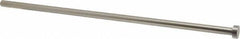 Gibraltar - 13/32" Pin Diam, 11/16" Head Diam x 1/4" Head Height, 14" OAL, Straight Ejector Pin - Steel, 13-3/4" Pin Length - Exact Tool & Supply