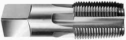 OSG - 1-1/4 - 11-1/2 NPT Thread, 5 Flute Standard Pipe Tap - 4" OAL, 1-3/4" Thread Length, 1-5/16" Shank Diam, Oxide Finish, High Speed Steel - Exact Tool & Supply
