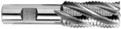 OSG - 3/4" Diam, Fine Pitch, 2-1/4" LOC, 4 Flute High Speed Steel Roughing Square End Mill - Bright Finish, 3/4" OAL, 2-1/4" Shank Diam, Single End, 30° Helix - Exact Tool & Supply