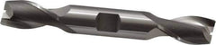 OSG - 5/8", 1-1/8" LOC, 5/8" Shank Diam, 4-1/2" OAL, 2 Flute, Cobalt Square End Mill - Double End, Uncoated, Spiral Flute, 30° Helix, Centercutting, Right Hand Cut, Right Hand Flute, Series 522 - Exact Tool & Supply