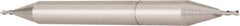 OSG - 24mm, 1-5/8" LOC, 1" Shank Diam, 5-7/8" OAL, 2 Flute, Cobalt Square End Mill - Double End, Uncoated, Spiral Flute, 30° Helix, Centercutting, Right Hand Cut, Right Hand Flute, Series 582 - Exact Tool & Supply