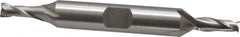 OSG - 5mm, 1/2" LOC, 3/8" Shank Diam, 3-1/8" OAL, 2 Flute, Cobalt Square End Mill - Double End, Uncoated, Spiral Flute, 30° Helix, Centercutting, Right Hand Cut, Right Hand Flute, Series 582 - Exact Tool & Supply