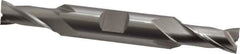 OSG - 10mm, 13/16" LOC, 1/2" Shank Diam, 3-3/4" OAL, 2 Flute, Cobalt Square End Mill - Double End, Uncoated, Spiral Flute, 30° Helix, Centercutting, Right Hand Cut, Right Hand Flute, Series 582 - Exact Tool & Supply