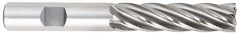 OSG - 5/16", 1-3/8" LOC, 3/8" Shank Diam, 3-1/8" OAL, 4 Flute, Cobalt Square End Mill - Single End, Uncoated, Spiral Flute, 30° Helix, Centercutting, Right Hand Cut, Right Hand Flute, Series 546 - Exact Tool & Supply