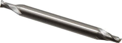 OSG - 1/8", 3/16" LOC, 3/16" Shank Diam, 2" OAL, 2 Flute, Cobalt Square End Mill - Double End, Uncoated, Spiral Flute, 30° Helix, Centercutting, Right Hand Cut, Right Hand Flute, Series 562 - Exact Tool & Supply