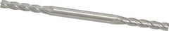 OSG - 5/32", 7/8" LOC, 3/16" Shank Diam, 3-1/4" OAL, 4 Flute, Cobalt Square End Mill - Double End, Uncoated, Spiral Flute, 30° Helix, Centercutting, Right Hand Cut, Right Hand Flute, Series 568 - Exact Tool & Supply