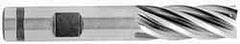 OSG - 3/8", 3/4" LOC, 3/8" Shank Diam, 2-1/2" OAL, 4 Flute, Powdered Metal Square End Mill - Single End, Uncoated, Spiral Flute, 30° Helix, Centercutting, Right Hand Cut, Right Hand Flute, Series 641 - Exact Tool & Supply