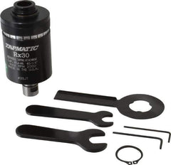 Tapmatic - Model RX30, No. 0 Min Tap Capacity, 1/4 Inch Max Mild Steel Tap Capacity, JT33 Mount Tapping Head - 21600 (J116), 21700 (J117) Compatible, Includes Tap Clamping Wrenches, for Manual Machines - Exact Tool & Supply