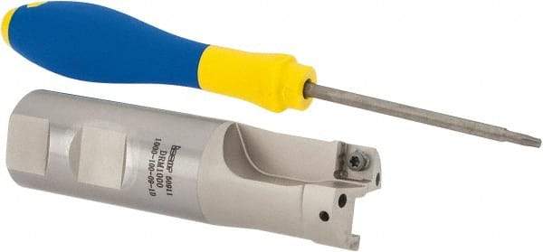 Iscar - 1" Max Drill Depth, 1xD, 1" Diam, Indexable Insert Drill - 1" Shank Diam, Straight Shank - Exact Tool & Supply