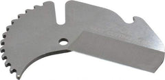 Ridgid - Cutter Replacement Blade - Use with RC - 1625, Cuts PVC, CPVC, Pex, Polyethylene and Rubber Hose - Exact Tool & Supply