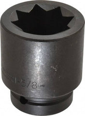 Proto - 1" Drive 1-5/8" Impact Socket - 8 Points, 3-1/2" OAL - Exact Tool & Supply