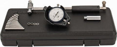 Mitutoyo - 11 Anvil, 2 to 6" Dial Bore Gage - 0.0001" Graduation, 5.9" Gage Depth, Accurate to 0.00008", Carbide Contact Point - Exact Tool & Supply