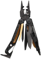 Leatherman - 17 Piece, Multi-Tool Set - 7-1/2" OAL, 5" Closed Length - Exact Tool & Supply