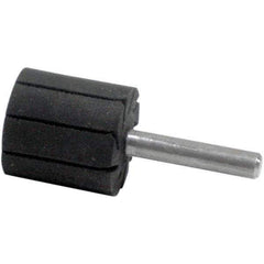 Dynabrade - 1" Wide x 1" Diam, Expander Wheel Spiral Band Drum - 1/4" Shank Diam, 12,000 RPM - Exact Tool & Supply