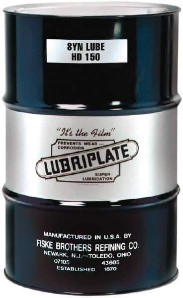 Lubriplate - 55 Gal Drum Synthetic Lubricant - High Temperature, Low Temperature, High Pressure, ISO Grade 150 - Exact Tool & Supply