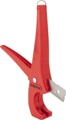Ridgid - 1/8" to 1-5/8" Pipe Capacity, Tube & Pipe Cutter - Cuts Plastic, Rubber - Exact Tool & Supply