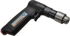 Ingersoll-Rand - 1/4" Keyed Chuck - Pistol Grip Handle, 2,800 RPM, 11 CFM, 0.25 hp, 90 psi - Exact Tool & Supply