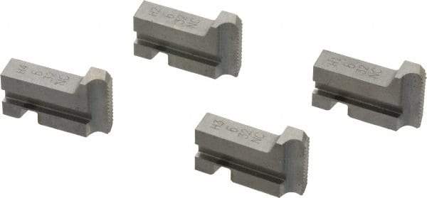 GTD - #6-32 UNC Thread, 15° Hook Angle, Projection, Right Hand High Speed Steel Chaser - Geometric 5/16 DS Compatibility, 45° Chamfer Angle - Exact Tool & Supply