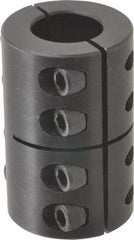 Climax Metal Products - 7/8" Inside x 1-5/8" Outside Diam, Two Piece Rigid Coupling without Keyway - 2-1/2" Long - Exact Tool & Supply