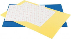 UFP Technologies - Tool Box Foam Foam Drawer Liner Insert Kits - 39" Wide x 26" Deep x 1/4 1/2" High, Blue/Yellow, For All Storage Units - Exact Tool & Supply