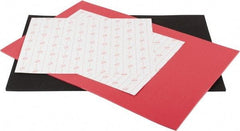 UFP Technologies - Tool Box Foam Foam Drawer Liner Insert Kits - 39" Wide x 26" Deep x 1/4 1/2" High, Black/Red, For All Storage Units - Exact Tool & Supply