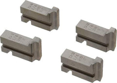 GTD - 1/4-28 UNF Thread, 10° Hook Angle, Projection, Right Hand High Speed Steel Chaser - Geometric 9/16 DSA Compatibility, 45° Chamfer Angle - Exact Tool & Supply