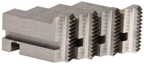 GTD - 5/16-18 UNC Thread, 15° Hook Angle, Projection, Right Hand High Speed Steel Chaser - Geometric 9/16 DSA Compatibility, 45° Chamfer Angle - Exact Tool & Supply