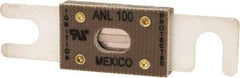 Cooper Bussmann - 100 Amp Non-Time Delay Fast-Acting Forklift & Truck Fuse - 125VAC, 80VDC, 3.18" Long x 0.75" Wide, Littelfuse CNL100, Bussman ANL-100, Ferraz Shawmut CNL100 - Exact Tool & Supply