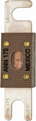 Cooper Bussmann - 175 Amp Non-Time Delay Fast-Acting Forklift & Truck Fuse - 125VAC, 80VDC, 3.18" Long x 0.75" Wide, Littelfuse CNN175, Bussman ANN-175, Ferraz Shawmut CNN175 - Exact Tool & Supply