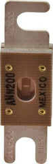 Cooper Bussmann - 200 Amp Non-Time Delay Fast-Acting Forklift & Truck Fuse - 125VAC, 80VDC, 3.18" Long x 0.75" Wide, Littelfuse CNN200, Bussman ANN-200, Ferraz Shawmut CNN200 - Exact Tool & Supply