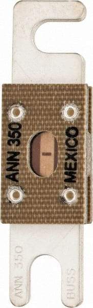 Cooper Bussmann - 350 Amp Non-Time Delay Fast-Acting Forklift & Truck Fuse - 125VAC, 80VDC, 3.18" Long x 0.75" Wide, Littelfuse CNN350, Bussman ANN-350, Ferraz Shawmut CNN350 - Exact Tool & Supply