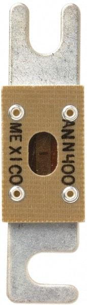 Cooper Bussmann - 400 Amp Non-Time Delay Fast-Acting Forklift & Truck Fuse - 125VAC, 80VDC, 3.18" Long x 0.75" Wide, Littelfuse CNN400, Bussman ANN-400, Ferraz Shawmut CNN400 - Exact Tool & Supply