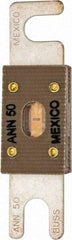 Cooper Bussmann - 50 Amp Non-Time Delay Fast-Acting Forklift & Truck Fuse - 125VAC, 80VDC, 3.18" Long x 0.75" Wide, Littelfuse CNN50, Bussman ANN-50, Ferraz Shawmut CNN50 - Exact Tool & Supply