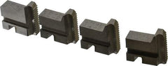 GTD - 1/2-14 NPT Thread, 10° Hook Angle, Right Hand, High Speed Steel Pipe Chaser - Geometric 3/4 DSA Compatibility, 45° Chamfer Angle - Exact Tool & Supply