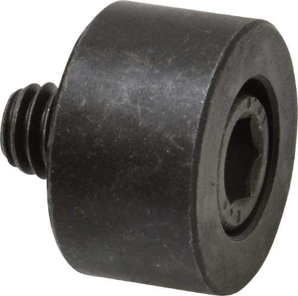 Gibraltar - 5/16-18 Thread, 7/8" OD, 1/2" High, Jig Foot - Black Oxide Finish, Low Carbon Steel - Exact Tool & Supply