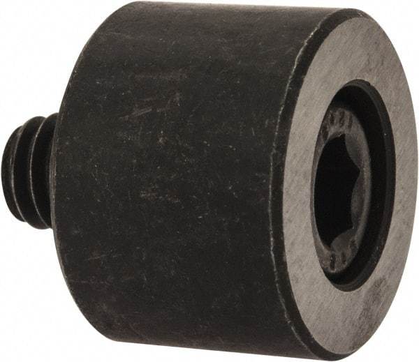 Gibraltar - 5/16-18 Thread, 7/8" OD, 5/8" High, Jig Foot - Black Oxide Finish, Low Carbon Steel - Exact Tool & Supply