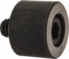 Gibraltar - 5/16-18 Thread, 7/8" OD, 5/8" High, Jig Foot - Black Oxide Finish, Low Carbon Steel - Exact Tool & Supply