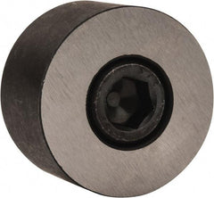 Gibraltar - 3/8-16 Thread, 1-1/4" OD, 3/4" High, Jig Foot - Black Oxide Finish, Low Carbon Steel - Exact Tool & Supply