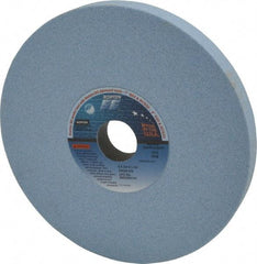 Norton - 8" Diam x 1-1/4" Hole x 3/4" Thick, I Hardness, 60 Grit Surface Grinding Wheel - Ceramic, Type 1, Medium Grade, 3,600 Max RPM, Vitrified Bond, No Recess - Exact Tool & Supply