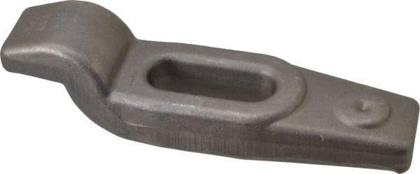 Gibraltar - 8" OAL x 2-1/8" Overall Width x 2-1/16" Overall Height, Gooseneck Clamp - Grade ASTM A521, Class CA Forged Steel, 2-7/16" Slot Len x 13/16" Slot Width, 1-1/4" Neck Len - Exact Tool & Supply
