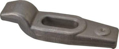 Gibraltar - 8" OAL x 2-1/8" Overall Width x 2-1/16" Overall Height, Gooseneck Clamp - Grade ASTM A521, Class CA Forged Steel, 2-7/16" Slot Len x 13/16" Slot Width, 1-1/4" Neck Len - Exact Tool & Supply