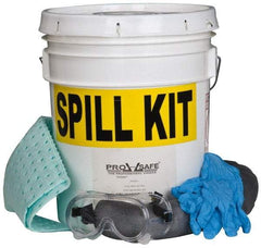 PRO-SAFE - Hazardous Materials Spill Kit - 5 Gal Pail - Exact Tool & Supply