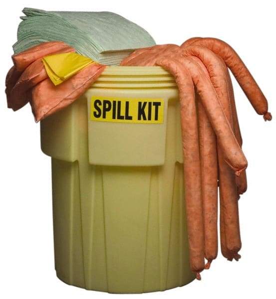 PRO-SAFE - Hazardous Materials Spill Kit - 95 Gal Polyethylene Overpack Container - Exact Tool & Supply