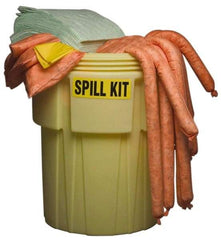 PRO-SAFE - Hazardous Materials Spill Kit - 95 Gal Polyethylene Overpack Container - Exact Tool & Supply