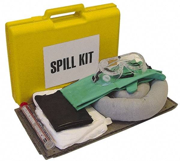PRO-SAFE - Oil Only Spill Kit - Polypropylene Case - Exact Tool & Supply
