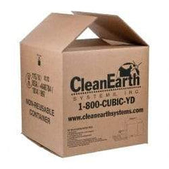 Made in USA - 1 Cu. Yd. Box without Lid - Includes Box, Liner and Nail Kit - Exact Tool & Supply
