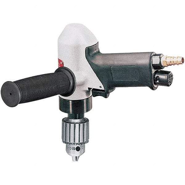 Dynabrade - 3/8" Keyed Chuck - Pistol Grip Handle, 20,000 RPM, 0.7 hp, 90 psi - Exact Tool & Supply