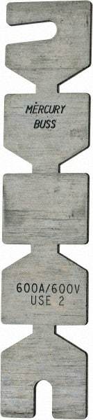 Cooper Bussmann - 600 VAC, 600 Amp, Time Delay Renewable Fuse - 10 (RMS) kA Rating - Exact Tool & Supply